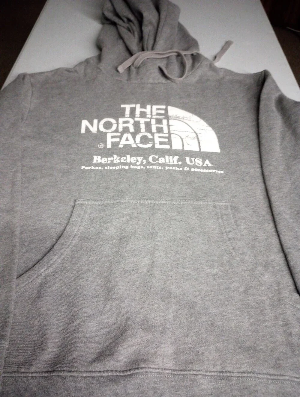 The North Face Gray Hoodie Size Large